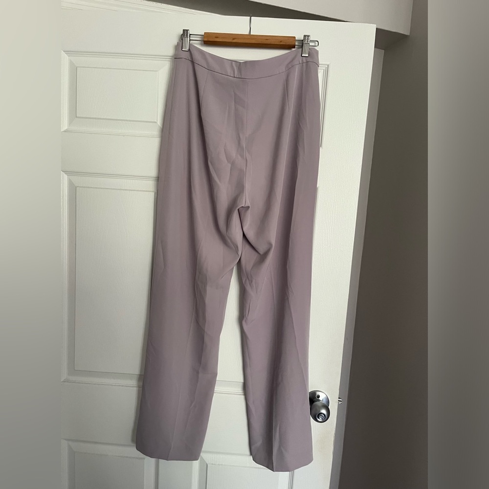 H&M purple lavender suit pants size 8.